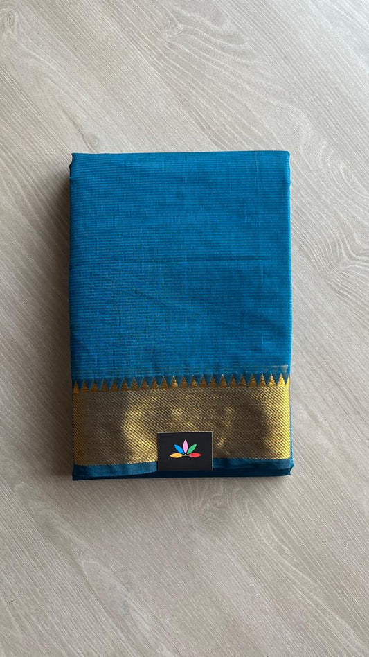 Zari Border Cotton Saree -25102