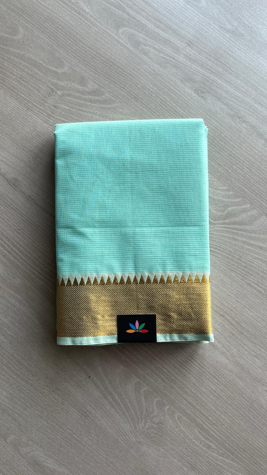 Zari Border Cotton Saree -25103