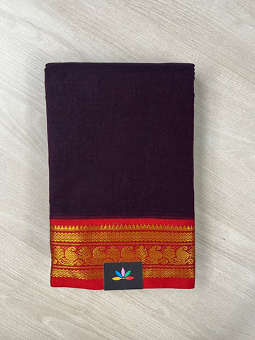 Zari Border Chettinad Cotton Saree -26443