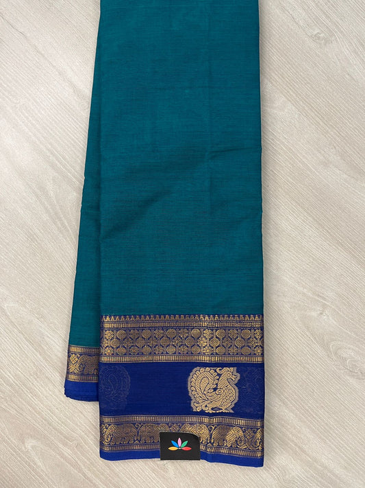 Zari Border Chettinad Cotton Saree - 26444