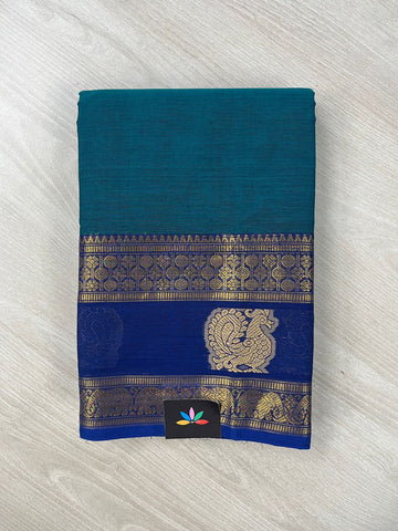 Zari Border Chettinad Cotton Saree - 26444