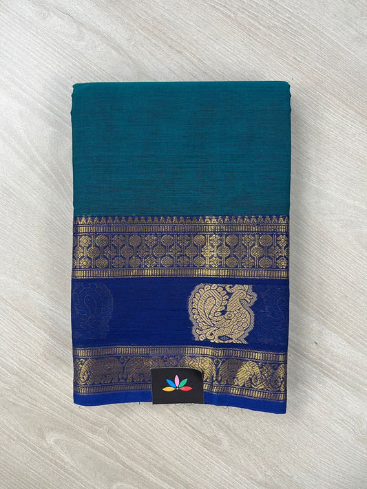 Zari Border Chettinad Cotton Saree - 26444