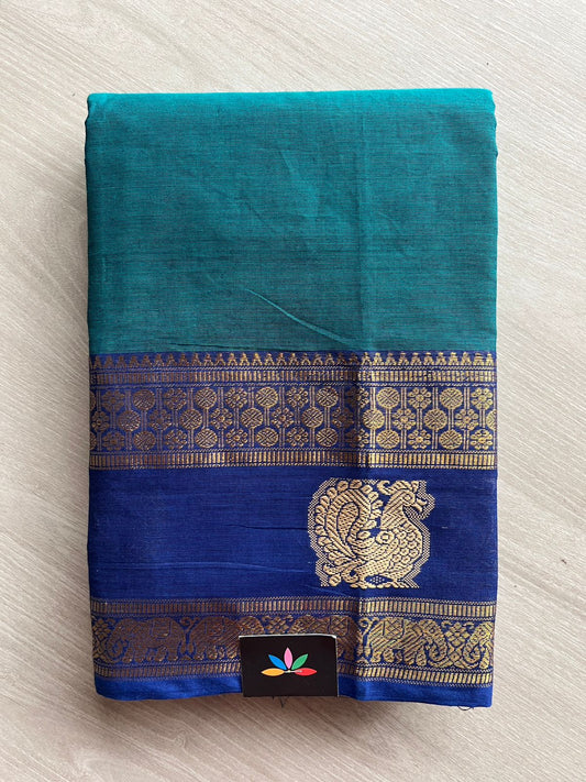 Zari Border Chettinad Cotton Saree - 26444