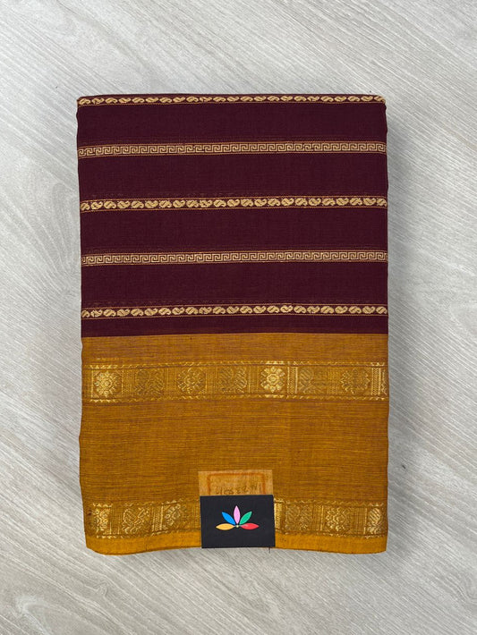 Veldhari Design Chettinad Cotton Saree - 26445