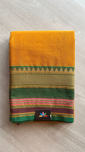 Thread Border Chettinad Cotton Saree - 25351