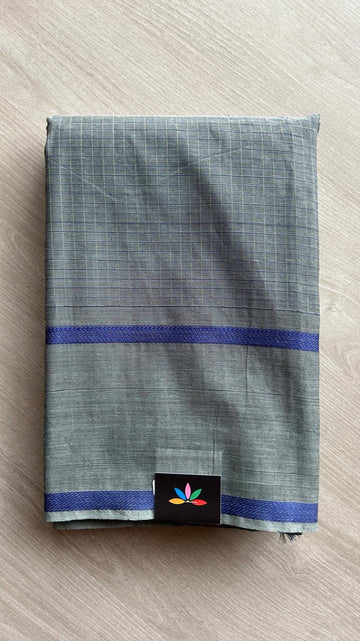 Thread Border Chettinad Cotton Saree - 25591