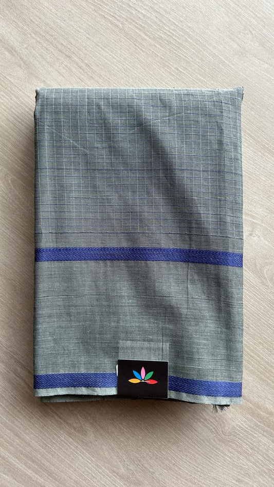 Thread Border Chettinad Cotton Saree - 25591