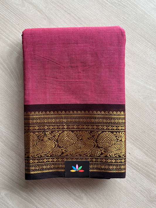 Zari Border Chettinad Cotton Saree - 26377