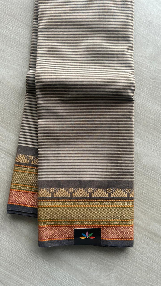 Simple Chettinad Cotton Saree - 24689