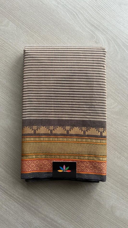Simple Chettinad Cotton Saree - 24689