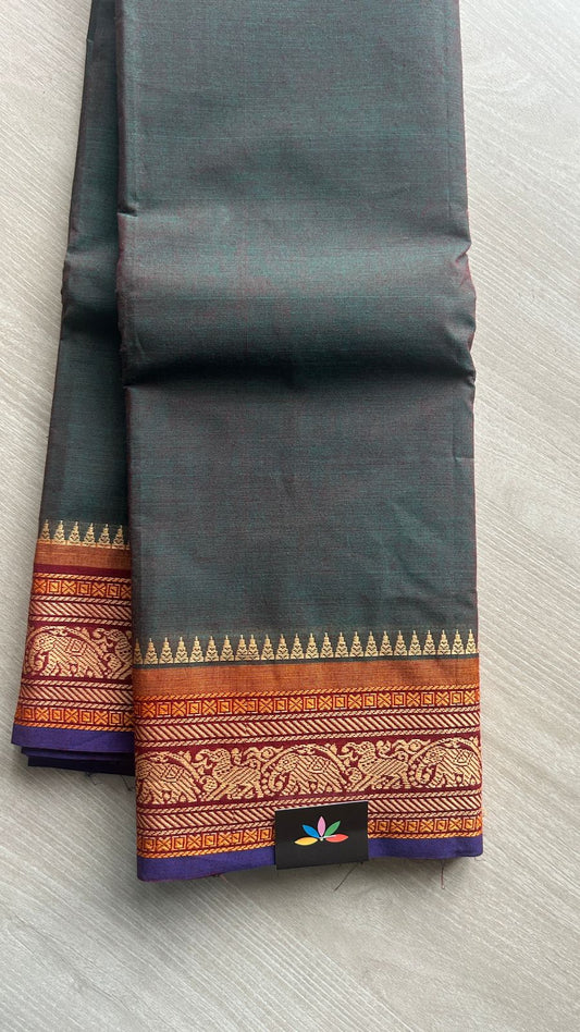 Simple Chettinad Cotton Saree - 24708