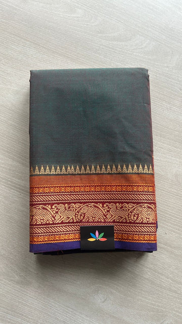 Simple Chettinad Cotton Saree - 24708
