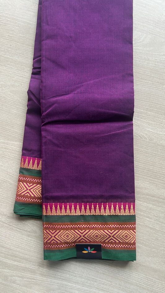 Simple Chettinad Cotton Saree - 24709