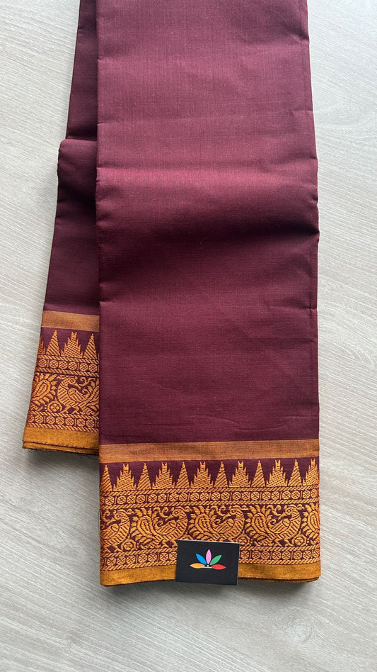 Simple Chettinad Cotton Saree - 24711