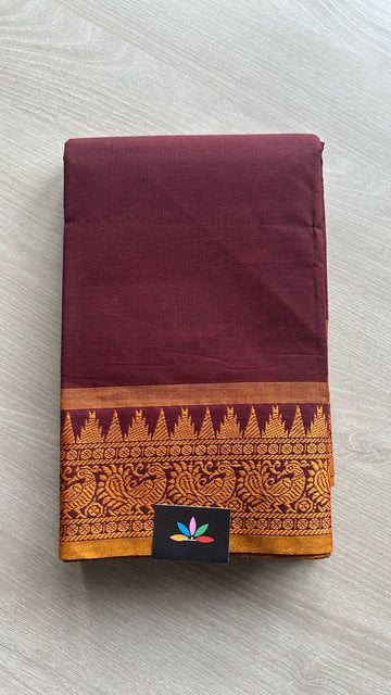 Simple Chettinad Cotton Saree - 24711