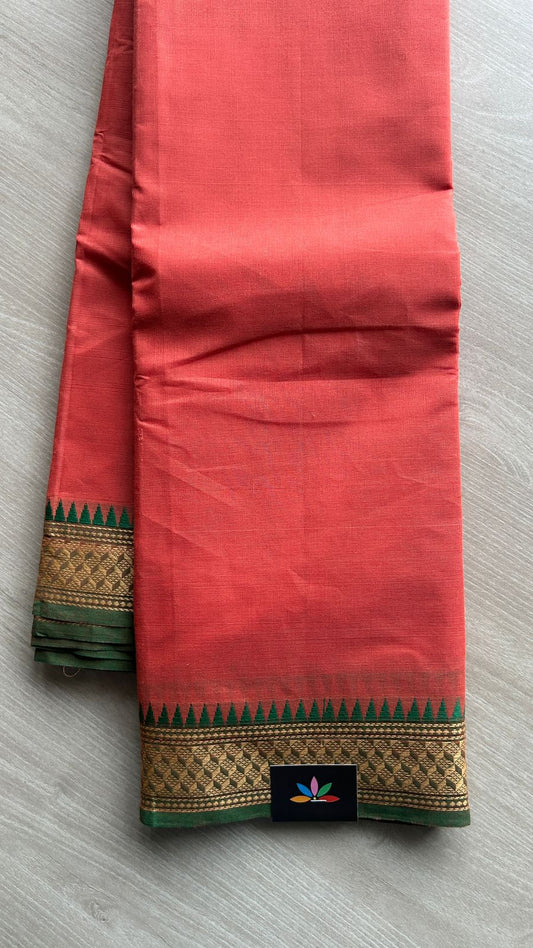 Simple Chettinad Cotton Saree - 24712