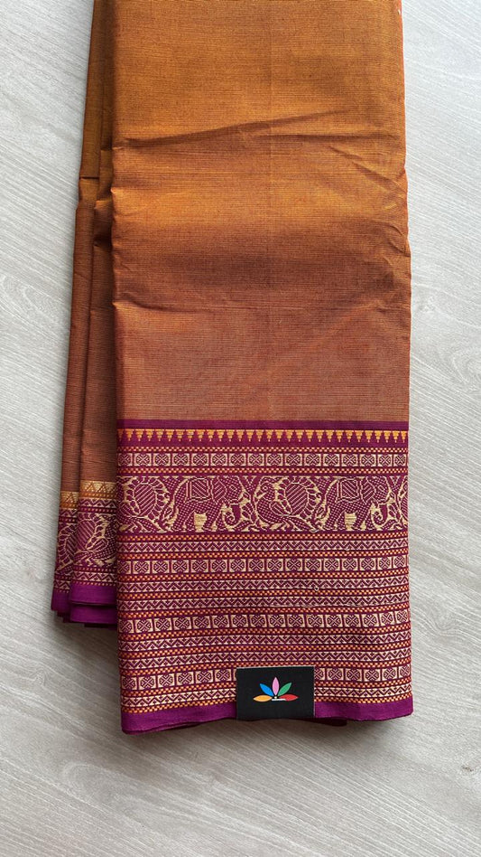 Simple Chettinad Cotton Saree - 24947