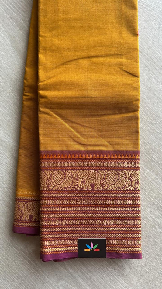 Simple Chettinad Cotton Saree - 24962