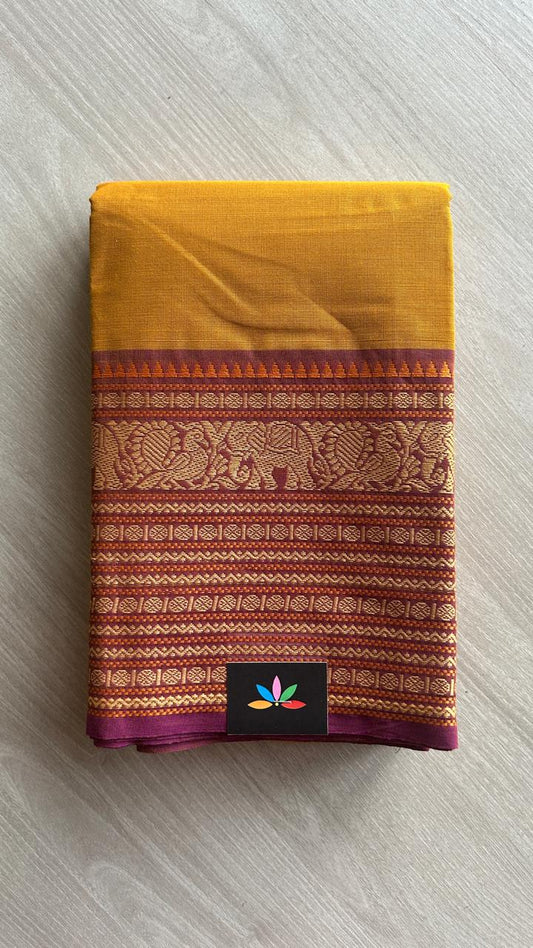Simple Chettinad Cotton Saree - 24962