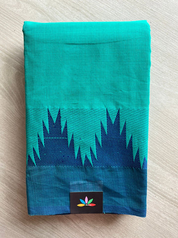 Simple Chettinad Cotton Saree (Without blouse) - 26914