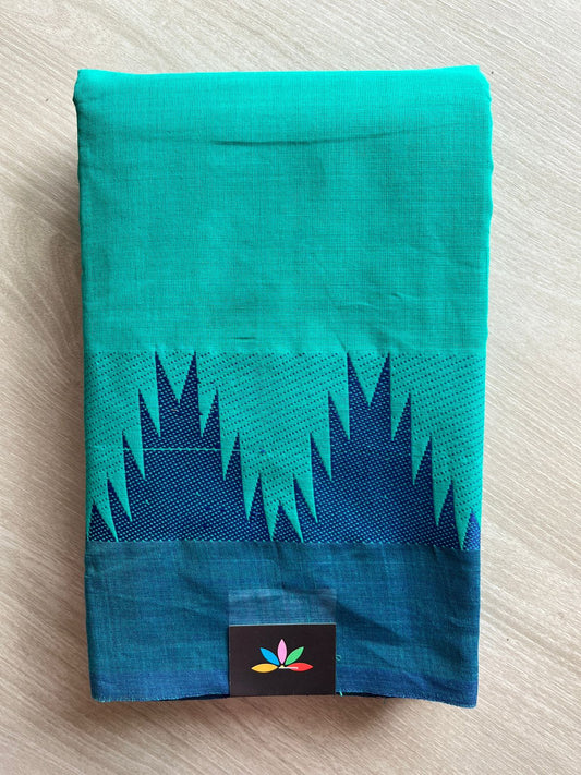 Simple Chettinad Cotton Saree (Without blouse) - 26914