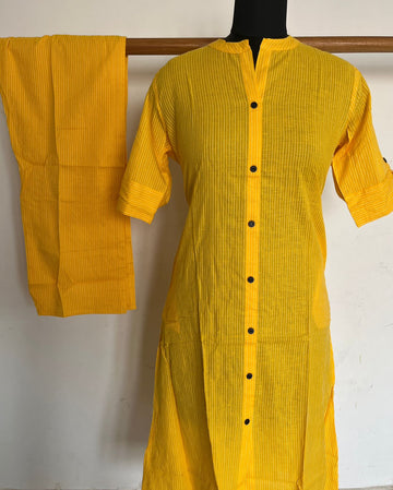 Cotton Thread Work Coord Set -15245-15248