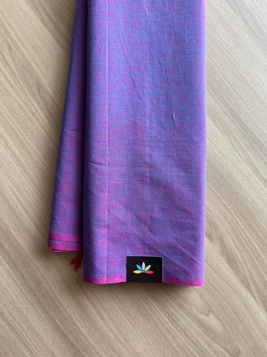 Plain Cotton Saree-14636-14637