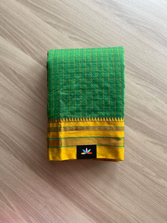 Plus Butta Ilkal Blended Cotton Saree -13980