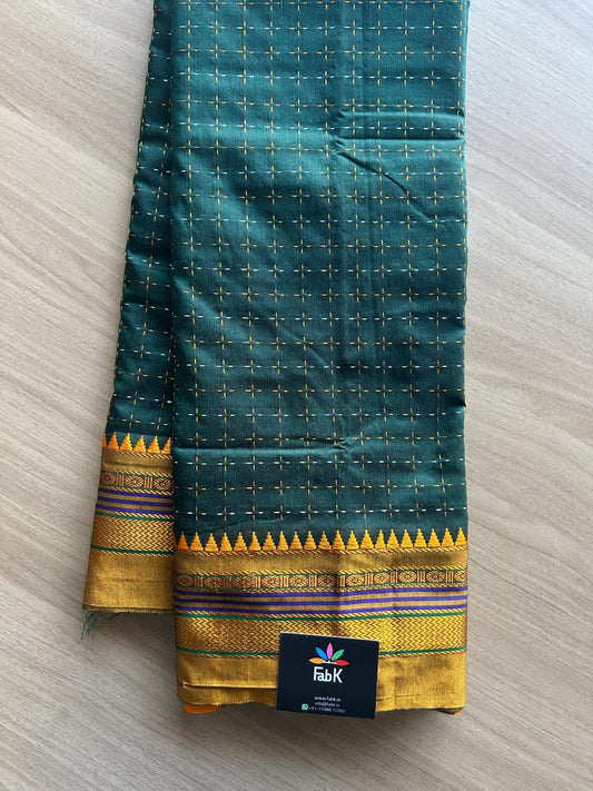 Plus Butta Ilkal Blended Cotton Saree -16177