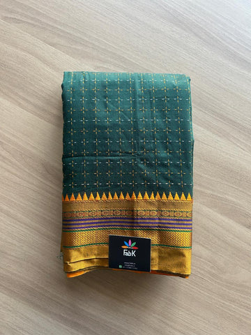 Plus Butta Ilkal Blended Cotton Saree -16177