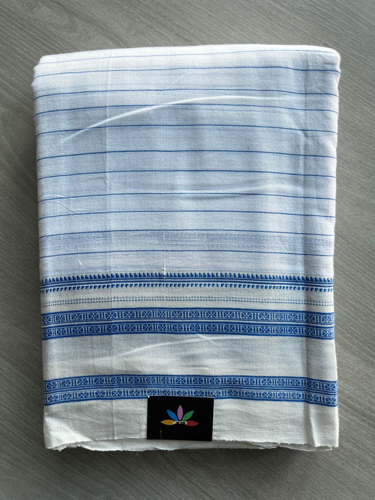 Handloom Mercerized Cotton Saree -19502