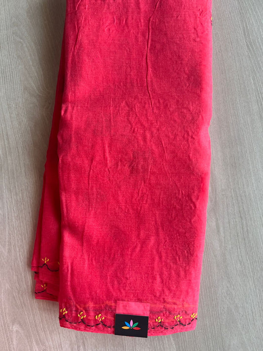 Chikankari Voile Cotton Saree- 28964