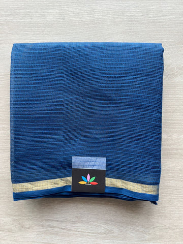 Plain Kota Duppata with Zari - 33108