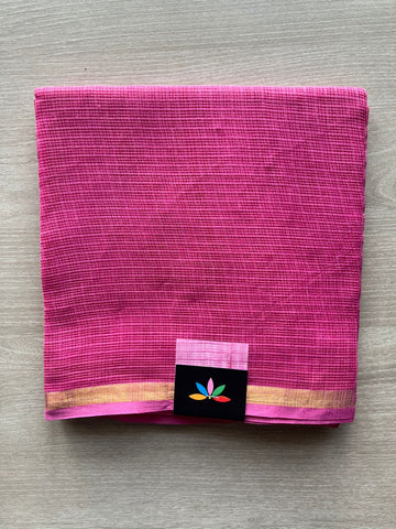 Plain Kota Duppata with Zari - 33114