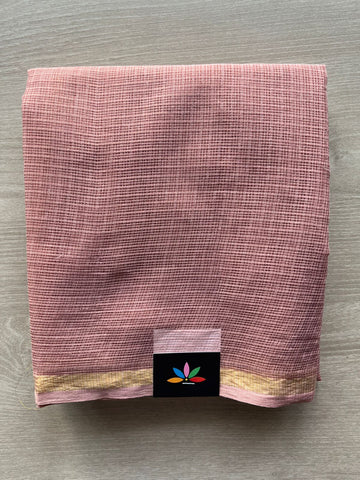Plain Kota Duppata with Zari - 33115