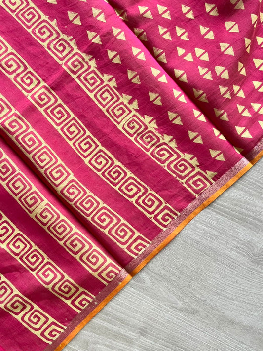 Chanderi Cotton Silk duppata-5028-5029