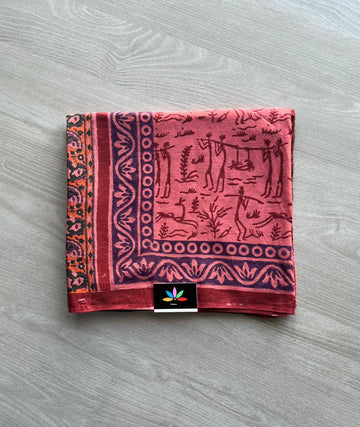 Mul Cotton Natural Dye Dupatta -692