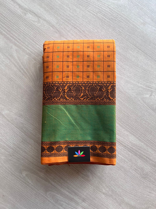 Handwoven 1000 Butta Kanchi Cotton Saree -10831