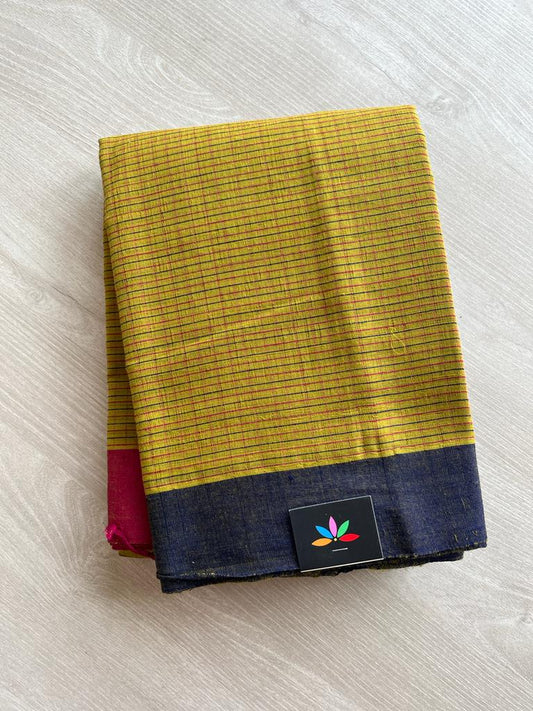 Handloom Cotton Saree -4263