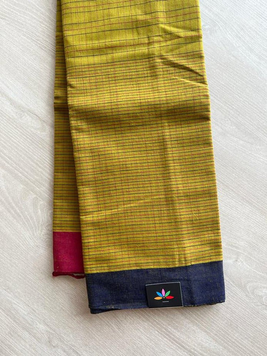 Handloom Cotton Saree -4263