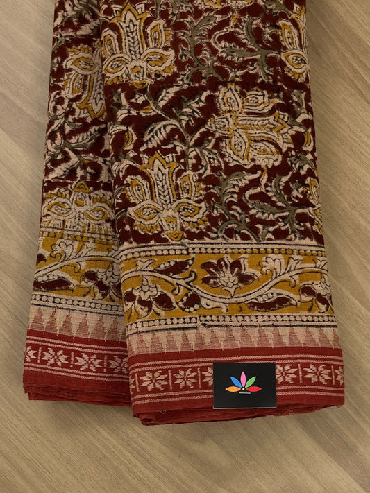 Handspun Ponduru Cotton Saree-14322