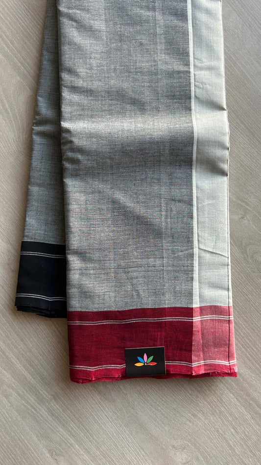 Simple Handloom Cotton Saree-24808