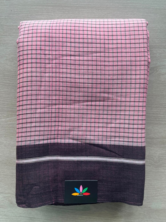 Patteda Anchu Handloom Cotton Saree - 33140