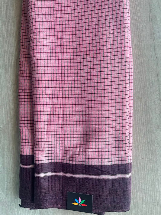 Patteda Anchu Handloom Cotton Saree - 33140