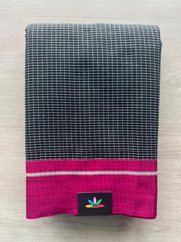 Patteda Anchu Handloom Cotton Saree - 33141