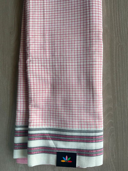 Patteda Anchu Handloom Cotton Saree - 33143