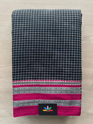 Patteda Anchu Handloom Cotton Saree - 33144