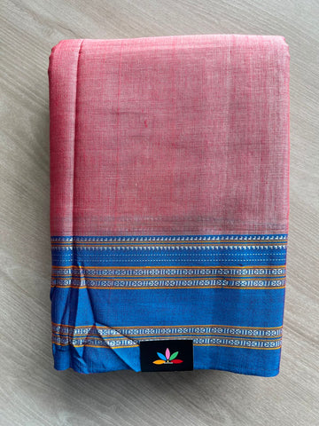 Handloom Mercerized Cotton Saree -34743
