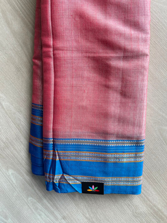 Handloom Mercerized Cotton Saree -34743