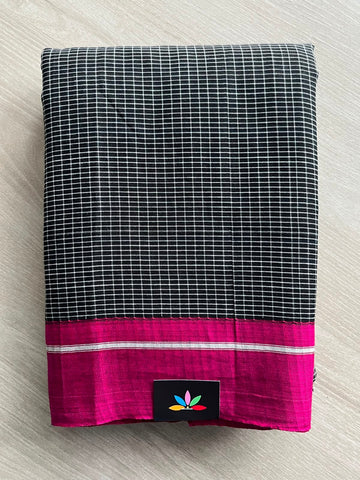 Patteda Anchu Handloom Cotton Saree - 34771